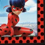 AMSCAN - 20 papieren Miraculous Ladybug servetten, Ophalen of Verzenden, Nieuw
