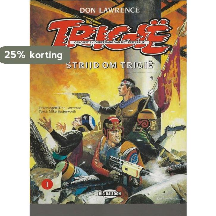 TRIGIË - DE STRIJD OM TRIGIË 8711854130004 Don Lawrence, Boeken, Literatuur, Zo goed als nieuw, Verzenden