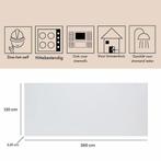 Wandpaneel Isodeco SPC Marmer Plaat 120x260 cm Mat Wit, Ophalen of Verzenden, Nieuw