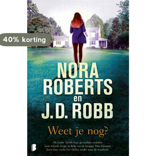 Weet je nog? / Eve Dallas-serie / 17.5 9789022580844, Boeken, Thrillers, Gelezen, Verzenden