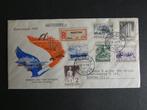 Nederland 1950 - Zomerzegels op FDC met Befund H. Veeling -, Postzegels en Munten, Postzegels | Nederland, Gestempeld