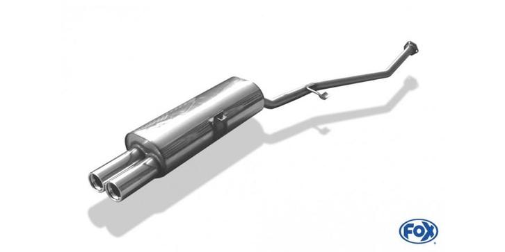 FOX BMW E30 316i/ 318i tot 9/87` half systeem van cat met 3, Auto-onderdelen, Uitlaatsystemen, Nieuw, Verzenden