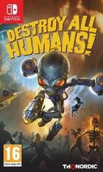 Destroy All Humans! (Nieuw) (Switch Games) (Nintendo Switch), Spelcomputers en Games, Ophalen of Verzenden, Nieuw