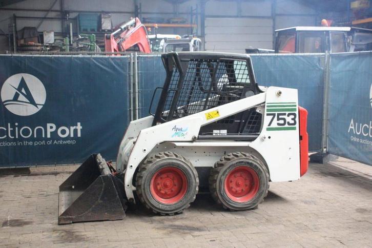 Veiling: Schranklader Bobcat 753 Diesel 32kW, Zakelijke goederen, Machines en Bouw | Kranen en Graafmachines, Wiellader of Shovel