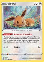 Buy the Pokemon TCG Eevee Reverse Holofoil Platinum Rising Rivals 59/111