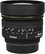 Sigma 8 mm F3.5 DG EX Circular-Fisheye (geschikt voor Canon, Verzenden, Zo goed als nieuw