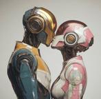 Eric Brumette - KISS ME LIKE A ROBOT 2- Toile L