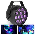 Retourdeal - MAX Blacklight PartyPar met 12x 1W UV LEDs en, Verzenden, Zo goed als nieuw