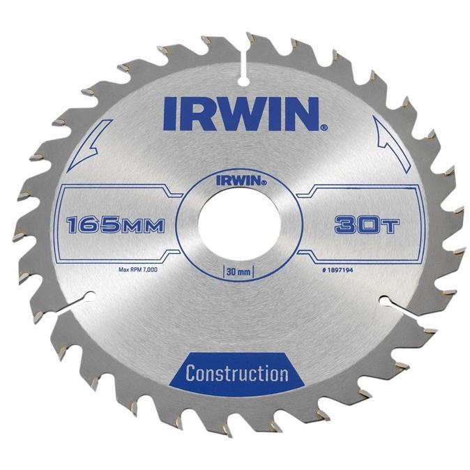 Zaagblad Irwin 165 x 30mm x 30T ATB (Zaagbladen), Doe-het-zelf en Verbouw, Gereedschap | Machine-onderdelen en Toebehoren, Nieuw
