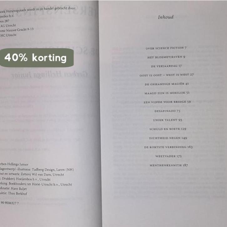 Hersenspinsels 9789090063270 Hellinga, Boeken, Thrillers, Gelezen, Verzenden