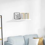 vidaXL Wandschap zwevend 60x23,5x3,8 cm MDF hoogglans wit, Verzenden, Nieuw