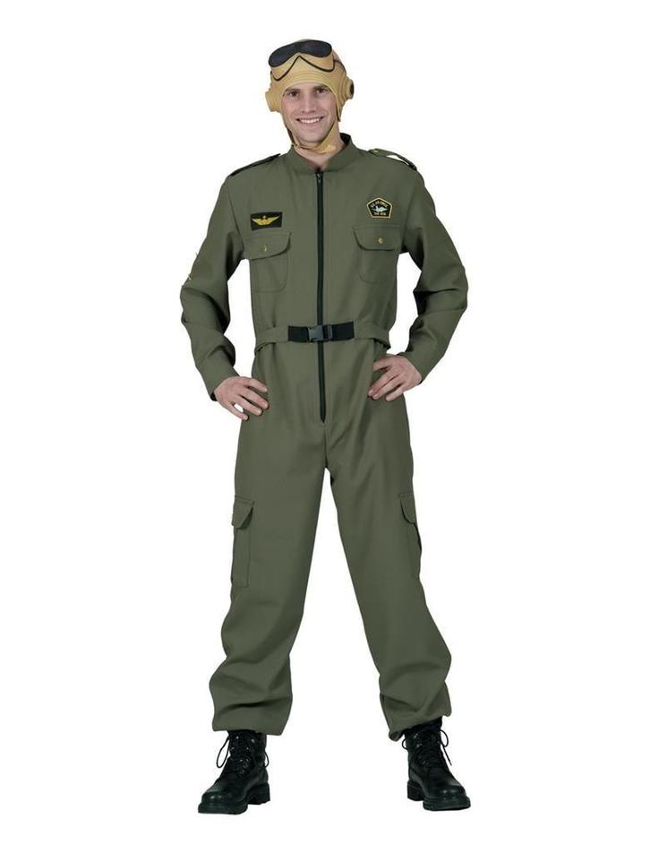 Airforce Jumpsuit Heren Randy, Kleding | Heren, Carnavalskleding en Feestkleding, Nieuw, Ophalen of Verzenden