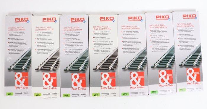 Piko H0 - 55220/55221 - Modeltreinsporen (7) - A-rails, Hobby en Vrije tijd, Modeltreinen | H0