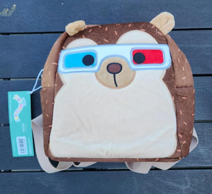 Squishmallows Rugzak Hedgehog - Hans de Egel, Sieraden, Tassen en Uiterlijk, Tassen | Rugtassen, 25 tot 40 cm, Nieuw, Overige merken