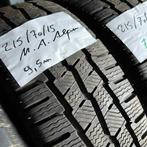 2 x Michelin Agilis Alpin 215-70-15 C Winterbanden 9,5mm, Auto-onderdelen, 15 inch, Band(en), Bestelwagen, Gebruikt