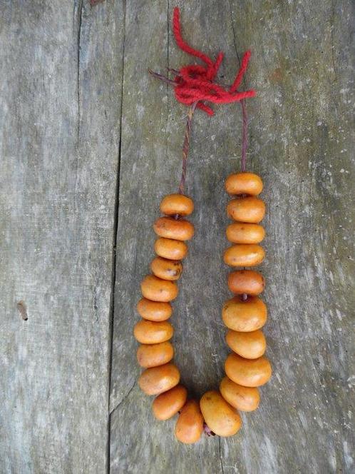 Ambre Berbère - Halsketting, Antiek en Kunst, Curiosa en Brocante