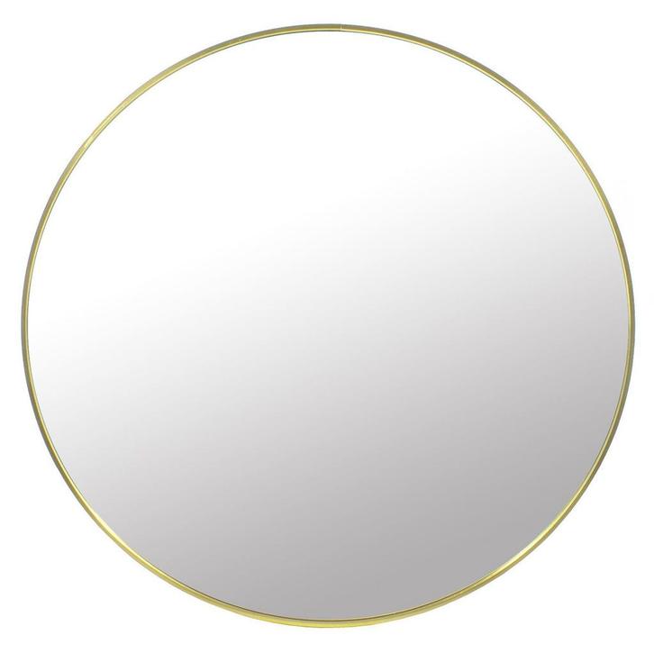 Gouden Ronde Spiegel 60cm | Retourdeal | Klassiek Interieur, Antiek en Kunst, Antiek | Spiegels, 50 tot 100 cm, Rond, Minder dan 100 cm