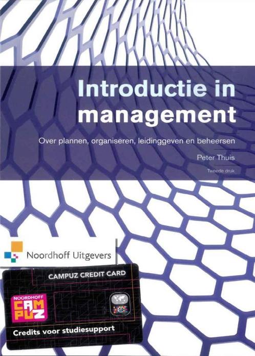 Introductie in management, 9789001816278, Boeken, Studieboeken en Cursussen, Zo goed als nieuw, Verzenden