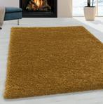 Shaggy Vloerkleed | Sydney | Goud | 300x400 cm, Huis en Inrichting, Stoffering | Tapijten en Kleden, Verzenden, Nieuw