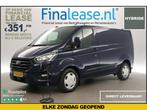 Ford Transit Custom 340 1.0 EcoBoost L1H1 BENZINE €351pm, Automaat, Blauw, Nieuw, Hybride Elektrisch/Benzine