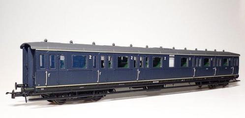 Artitec H0 - Set van 2 C12c rijtuigen: C12c B6426 blauw en, Hobby en Vrije tijd, Modeltreinen | H0