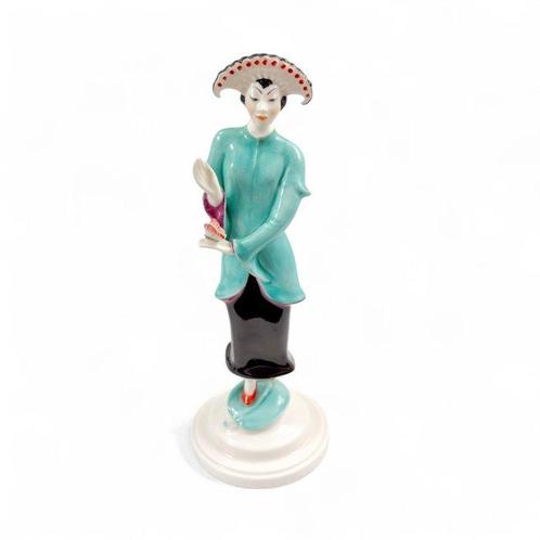 Royal Worcester - Beeldje - Vintage Chinoiserie figurine of, Antiek en Kunst, Antiek | Glas en Kristal