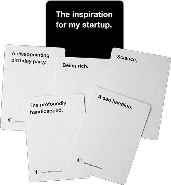 Verpakking beschadigd Kaartspellen  Cards Against Humanity I, Hobby en Vrije tijd, Gezelschapsspellen | Bordspellen, Nieuw, Verzenden