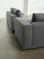 Minotti Williams Hoekbank Antraciet | NIEUWSTAAT + garantie, Huis en Inrichting, Banken | Bankstellen, 300 cm of meer, Ophalen of Verzenden