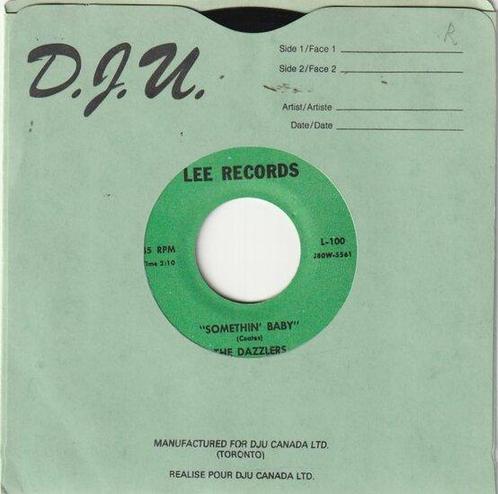 The Dazzlers - Somethin Baby + Knockout (Vinylsingle), Cd's en Dvd's, Vinyl Singles, Verzenden