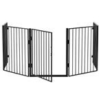 Metalen kachelscherm / openhaard hek - 300 cm - Incl. Poort, Huis en Inrichting, Verzenden, Nieuw