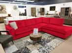 Hoekbank Follega - hoekbanken - Rood, Huis en Inrichting, Banken | Sofa's en Chaises Longues, Nieuw, Stof