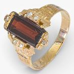 Zonder minimumprijs - Ring - 14 karaat HRD Antwerp, Roségoud, Nieuw