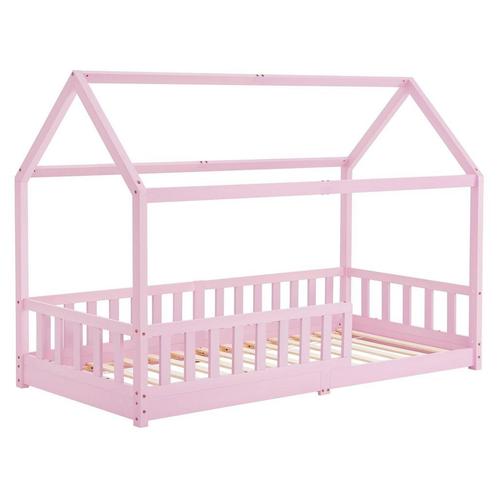 Kinderbed Marli - 90 x 200 cm - Roze, Kinderen en Baby's, Kinderkamer | Bedden, Nieuw, Verzenden
