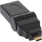 Micro HDMI - HDMI adapter - 180° draaibaar, Nieuw, Ophalen of Verzenden