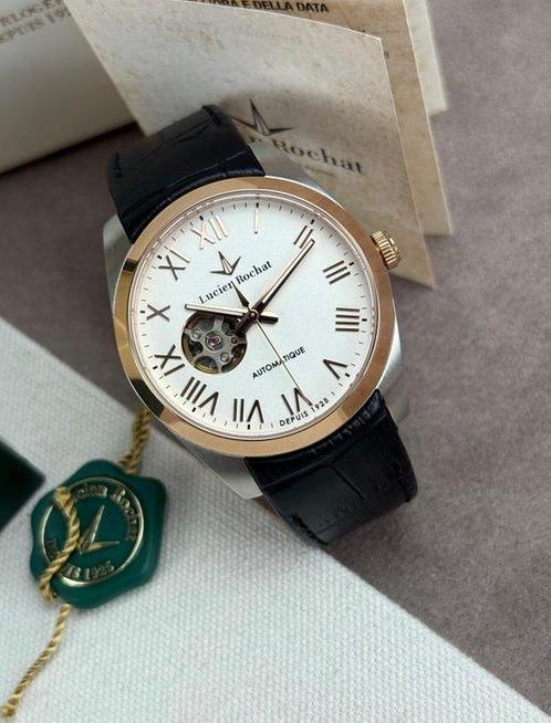 Lucien Rochat - Open Heart Automatic - Zonder Minimumprijs -, Sieraden, Tassen en Uiterlijk, Horloges | Heren