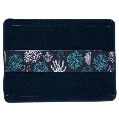 Badmat anti-slip Ibiza Navy 60x45cm, Watersport en Boten, Overige Watersport en Boten, Nieuw, Ophalen of Verzenden