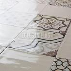 Wandtegel 15x15 cm artic creme hueso decor mix handvorm look, Doe-het-zelf en Verbouw, Tegels, Ophalen, Nieuw, 10 m² of meer, Wandtegels