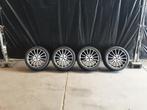 Volkswagen Borbet  velgen 5×100 met all season banden, Ophalen, Banden en Velgen, 17 inch, All Season