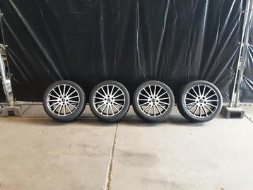 Volkswagen Borbet  velgen 5×100 met all season banden beschikbaar voor biedingen
