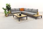 Suns Memphis loungeset - Light antracite | AANVRAAG, Verzenden, Nieuw, Hout, Loungeset