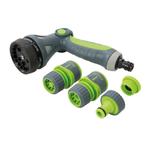 Silverline Sproeiset met 9 patronen - Softgrip handvat -..., Ophalen of Verzenden, Nieuw