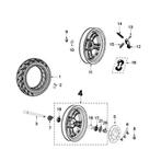 VOORREMSCHIJF D170MM, Fietsen en Brommers, Verzenden, Nieuw