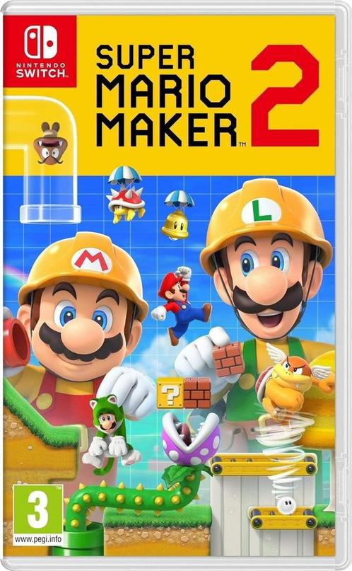 Super Mario Maker 2 - Switch (Switch Games), Spelcomputers en Games, Games | Nintendo Switch, Nieuw, Verzenden