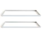 Set 2x Opbouwframe 300x1200Mm WIT, Ophalen of Verzenden, Nieuw