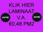 Laminaat aanbiedingen nu in de UITVERKOOP! €0,48 pm2, Nieuw, 75 m² of meer, Laminaat, Ophalen of Verzenden