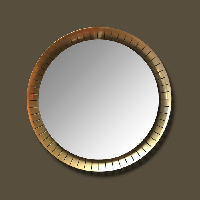 Stilnovo - Wandspiegel - Aluminium, Glas - Verlichte spiegel, Antiek en Kunst, Antiek | Meubels | Stoelen en Banken