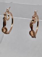 Zonder Minimumprijs - Huggie oorbellen Zilver - 0.50ct. tw.