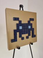 FreeSpeech (XX) - Blue Crab - Space Invaders Street Art Game