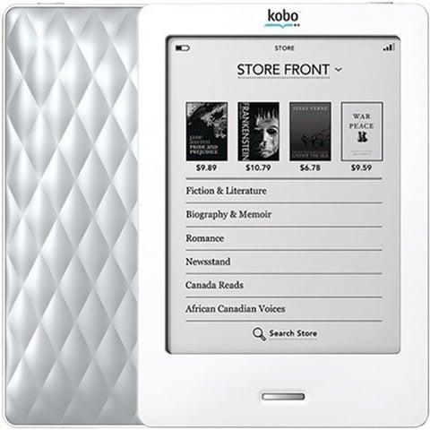 Kobo Touch eReader 6 - Wi-Fi - Zilver, Computers en Software, E-readers, Zo goed als nieuw, Verzenden