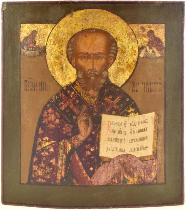 Icoon - Sinterklaas - Hout, Antiek en Kunst, Kunst | Niet-Westerse kunst